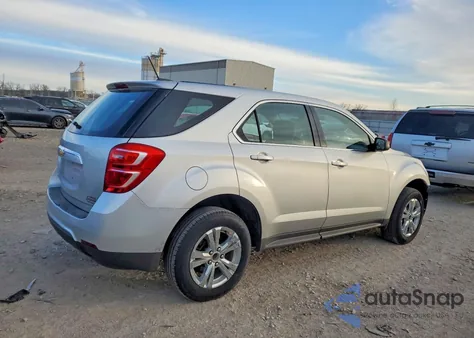 2017 Chevrolet Equinox Ls z USA, uszkodzony, nr VIN 2GNALBEK4H1548477